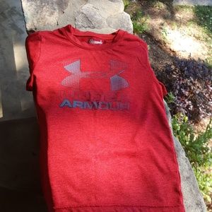 Red Under Armour T-Shirt
